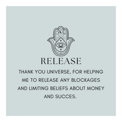 Abundance Affirmation Shower Cards