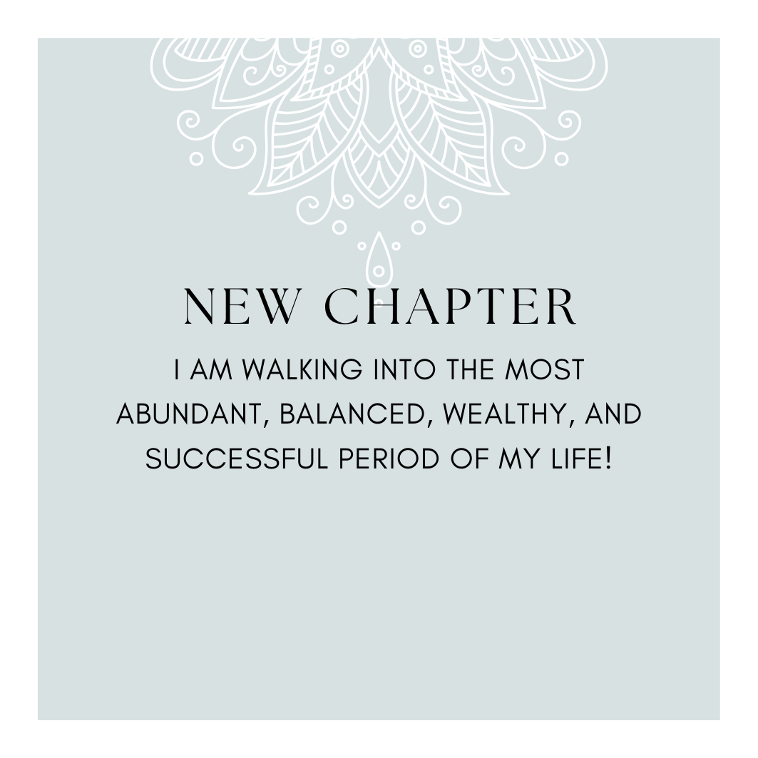 Abundance Affirmation Shower Cards